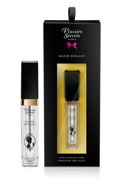 Стимулирующий блеск для губ Baiser Brulant Gloss Plaisirs Secrets - 7 мл. - Plaisir Secret - купить с доставкой в Сочи