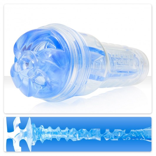 Мастурбатор Fleshlight Turbo - Trust Blue Ice - Fleshlight - в Сочи купить с доставкой