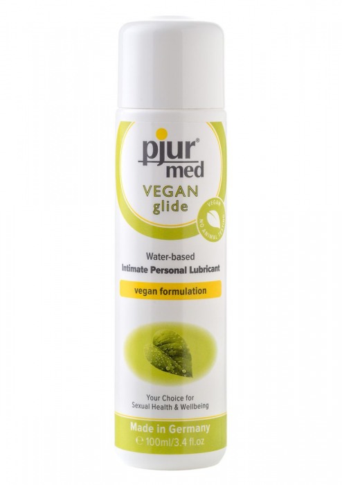 Натуральный лубрикант pjur MED Vegan Gilde - 100 мл. - Pjur - купить с доставкой в Сочи