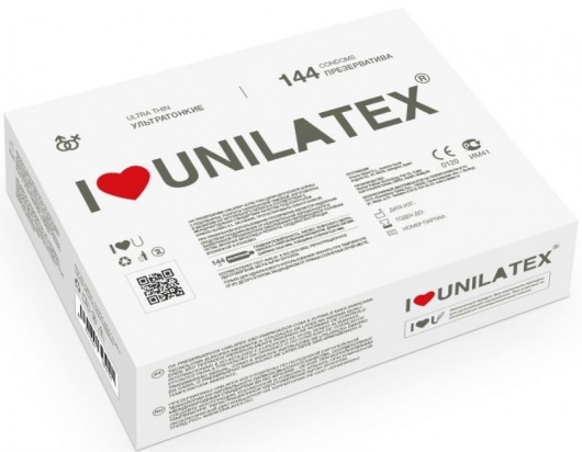 Ультратонкие презервативы Unilatex Ultra Thin - 144 шт. - Unilatex - купить с доставкой в Сочи