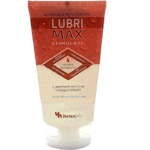 Возбуждающий интимный гель-смазка на водной основе Lubrimax Stimulate - 150 мл. - ИнтелБИО - купить с доставкой в Сочи
