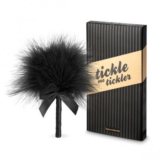 Пуховка для эротических игр Tickle Me Tickler - Bijoux Indiscrets - купить с доставкой в Сочи