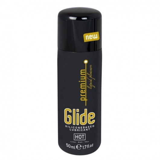 Интимный гель на силиконовой основе Premium Glide - 50 мл. - HOT - купить с доставкой в Сочи