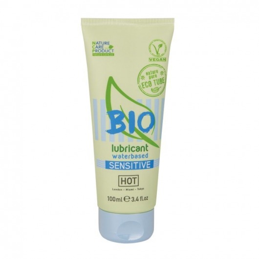 Органический лубрикант для чувствительной кожи Bio Sensitive - 100 мл. - HOT - купить с доставкой в Сочи