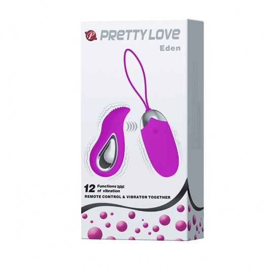 Виброяйцо Eden с вибрирующим пультом ДУ - Baile