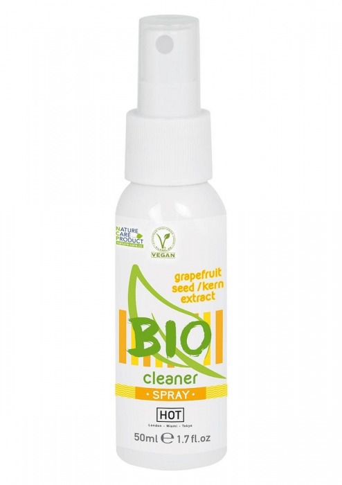 Очищающий спрей Bio Cleaner - 50 мл. - HOT - купить с доставкой в Сочи