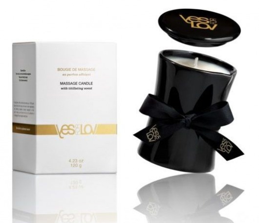 Массажная свеча Titillating Massage Candle - 120 мл. - YESforLOV - купить с доставкой в Сочи