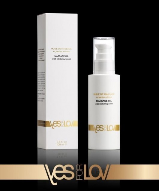 Массажное масло TITILLATING MASSAGE OIL - 100 мл. - YESforLOV - купить с доставкой в Сочи