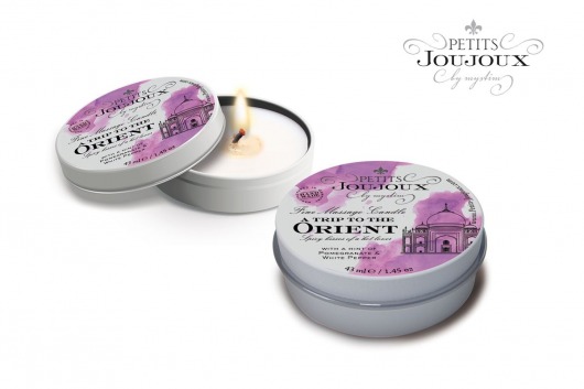 Массажная свеча Petits Joujoux Orient с ароматом граната и белого перца - 33 гр. - MyStim - купить с доставкой в Сочи