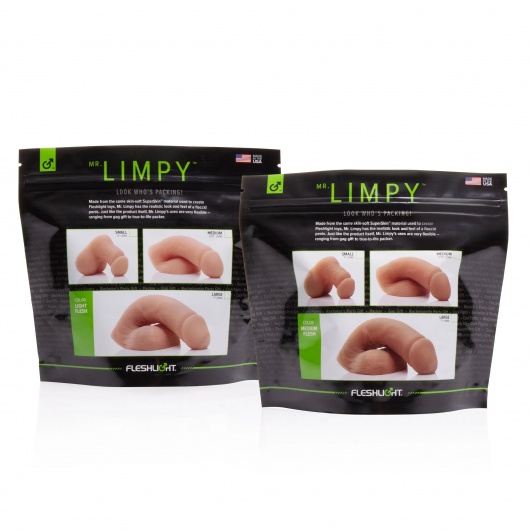 Мягкий имитатор пениса Fleshtone Limpy большого размера - 21,6 см. - Fleshlight - купить с доставкой в Сочи