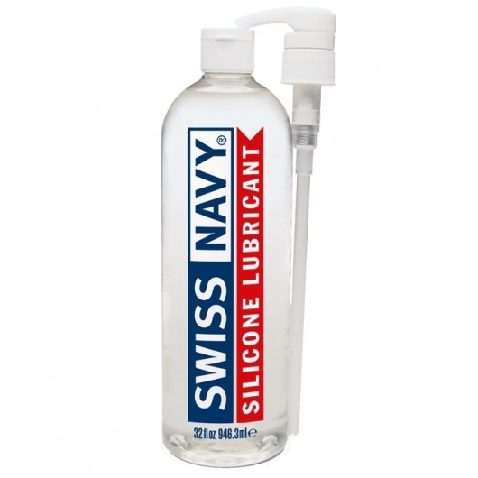Лубрикант на силиконовой основе Swiss Navy Silicone Based Lube - 946,3 мл. - Swiss navy - купить с доставкой в Сочи