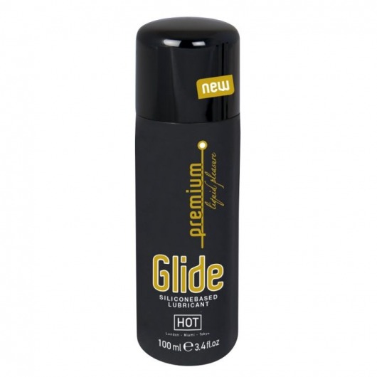 Интимный гель на силиконовой основе Premium Glide - 100 мл. - HOT - купить с доставкой в Сочи