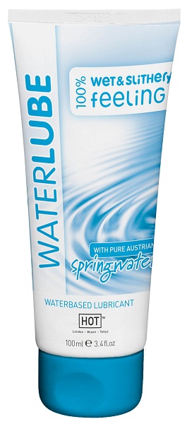 Лубрикант на основе чистой родниковой воды WaterLube - 100 мл. - HOT - купить с доставкой в Сочи