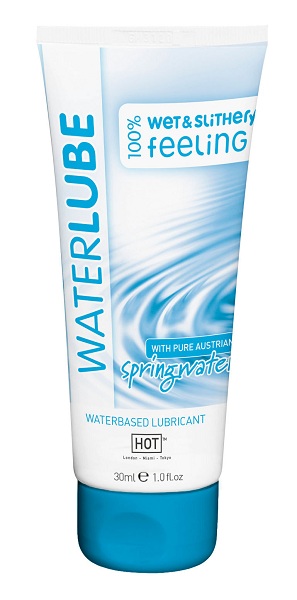 Гель-смазка на основе чистой родниковой воды WaterLube - 30 мл. - HOT - купить с доставкой в Сочи