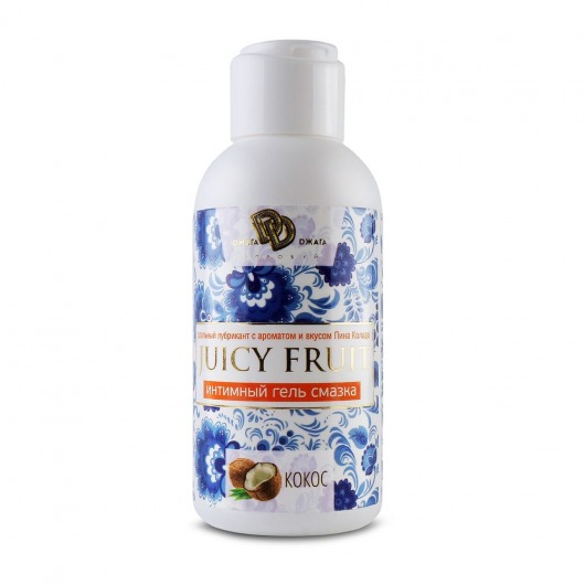 Интимный гель на водной основе JUICY FRUIT с ароматом кокоса - 100 мл. - БиоМед - купить с доставкой в Сочи