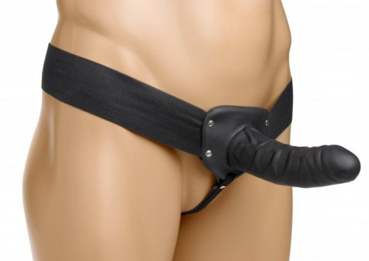 Полый страпон Erection Assist - 15,2 см. - XR Brands - купить с доставкой в Сочи
