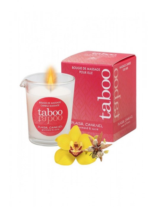 Массажное аромамасло с афродизиаками для женщин RUF Taboo Plaisir charnel - 60 гр. - RUF - купить с доставкой в Сочи