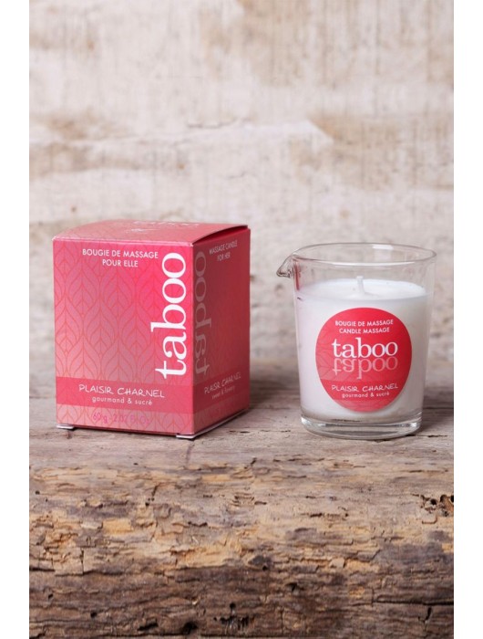 Массажное аромамасло с афродизиаками для женщин RUF Taboo Plaisir charnel - 60 гр. - RUF - купить с доставкой в Сочи