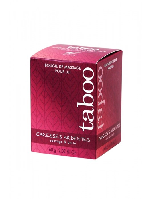 Массажное аромамасло с афродизиаками для мужчин RUF Сaresses ardentes - 60 гр. - RUF - купить с доставкой в Сочи