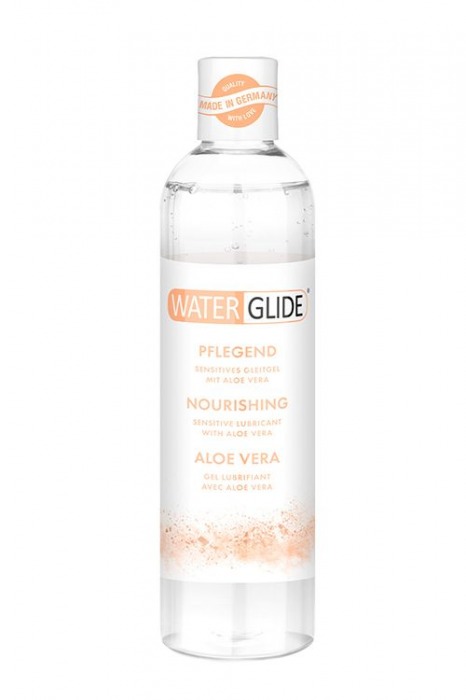 Лубрикант на водной основе с алоэ вера NOURISHING - 300 мл. - Waterglide - купить с доставкой в Сочи
