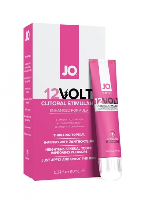 Возбуждающая сыворотка мощного действия JO Volt 12V - 10 мл. - System JO - купить с доставкой в Сочи