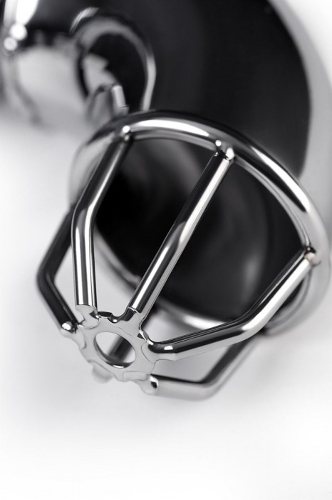 Серебристый мужской пояс верности TOYFA Metal - ToyFa - купить с доставкой в Сочи