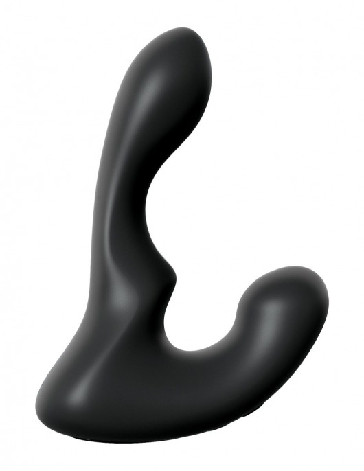 Черный анальный вибростимулятор P-Spot Milker - 14 см. - Pipedream - в Сочи купить с доставкой