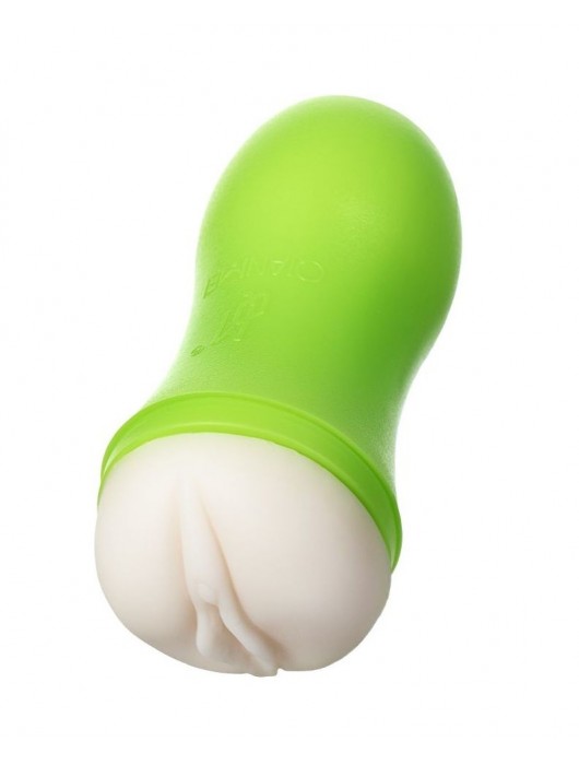 Мастурбатор-вагина A-Toys в зеленой колбе - A-toys - в Сочи купить с доставкой