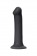 Черный фаллос на присоске Silicone Bendable Dildo XL - 20 см. - Strap-on-me - купить с доставкой в Сочи