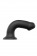 Черный фаллос на присоске Silicone Bendable Dildo XL - 20 см. - Strap-on-me - купить с доставкой в Сочи