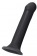 Черный фаллос на присоске Silicone Bendable Dildo XL - 20 см. - Strap-on-me - купить с доставкой в Сочи