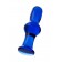Голубая стеклянная анальная втулка - 12 см. - Sexus в Сочи Голубая стеклянная анальная втулка - 12 см. - Sexus