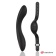 Черный вибратор с пультом-часами Anne s Desire Curve G-Spot Vibe Wireless Watchme - 20,5 см. - DreamLove купить в Сочи с доставкой в Orgasmix.ru Черный вибратор с пультом-часами Anne s Desire Curve G-Spot Vibe Wireless Watchme - 20,5 см. - DreamLove