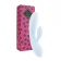 Нежно-голубой вибратор-кролик Lea Rabbit Vibrator - 20,2 см. - FeelzToys купить в Сочи с доставкой в Orgasmix.ru Нежно-голубой вибратор-кролик Lea Rabbit Vibrator - 20,2 см. - FeelzToys