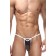 Черно-белые откровенные трусы-стринги - La Blinque купить с доставкой Черно-белые откровенные трусы-стринги - La Blinque купить с доставкой