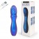 Синий вибромассажёр со спиралевидным рельефом - 14 см. - DAISY купить в Сочи с доставкой в Orgasmix.ru Синий вибромассажёр со спиралевидным рельефом - 14 см. - DAISY