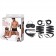 Эротический набор 4PC Bondage Bed Strap   Flogger Kit - Lux Fetish - купить с доставкой в Сочи