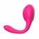 Розовое виброкольцо с пультом ДУ - I-MOON - в Сочи купить с доставкой