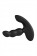 Черный силиконовый стимулятор простаты Levett Nitoc с пультом ДУ - Levett - в Сочи купить с доставкой